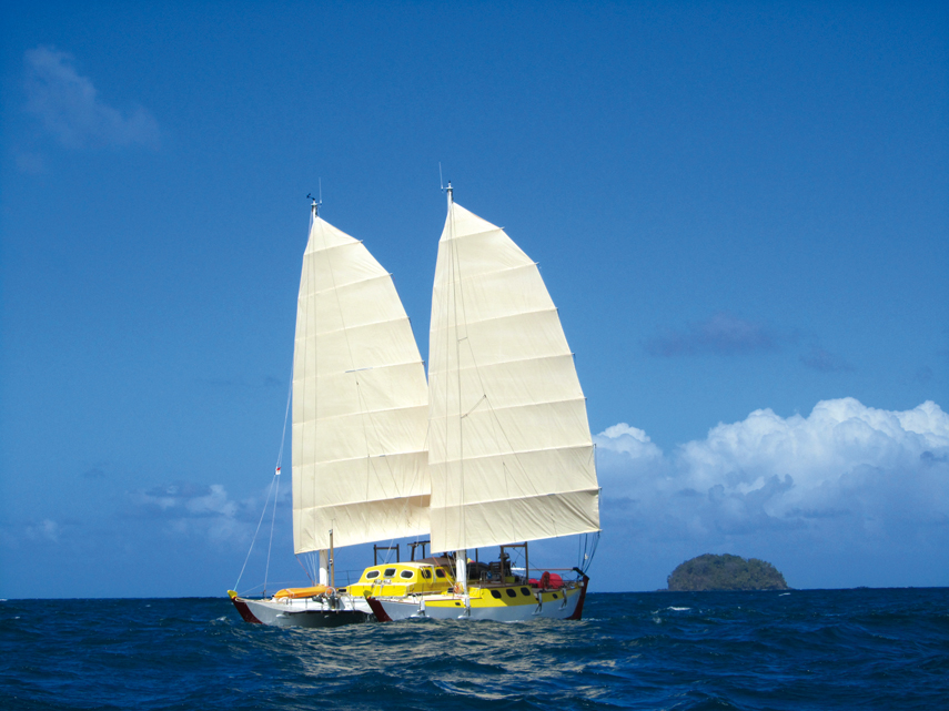 Grand Pha bateau amateur autour du monde