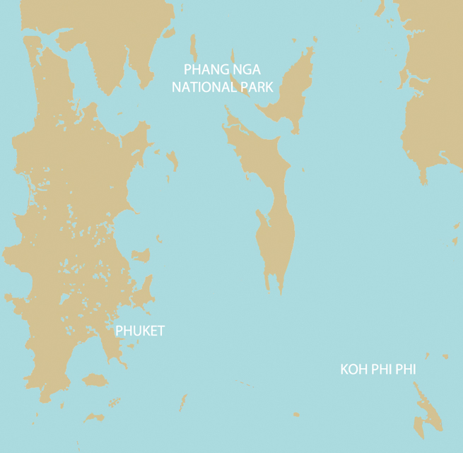 Trouver son itinéraires - location catamaran Thaïlande