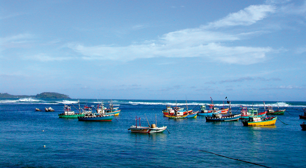 Destination Dri Lanka mouillage fantastique