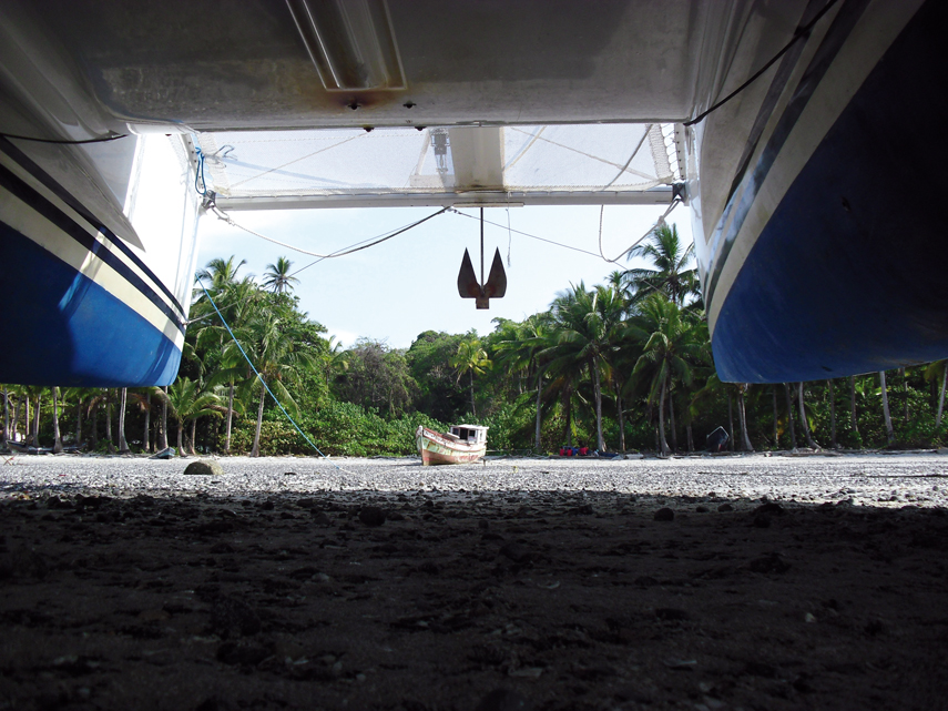 Spot en catamaran