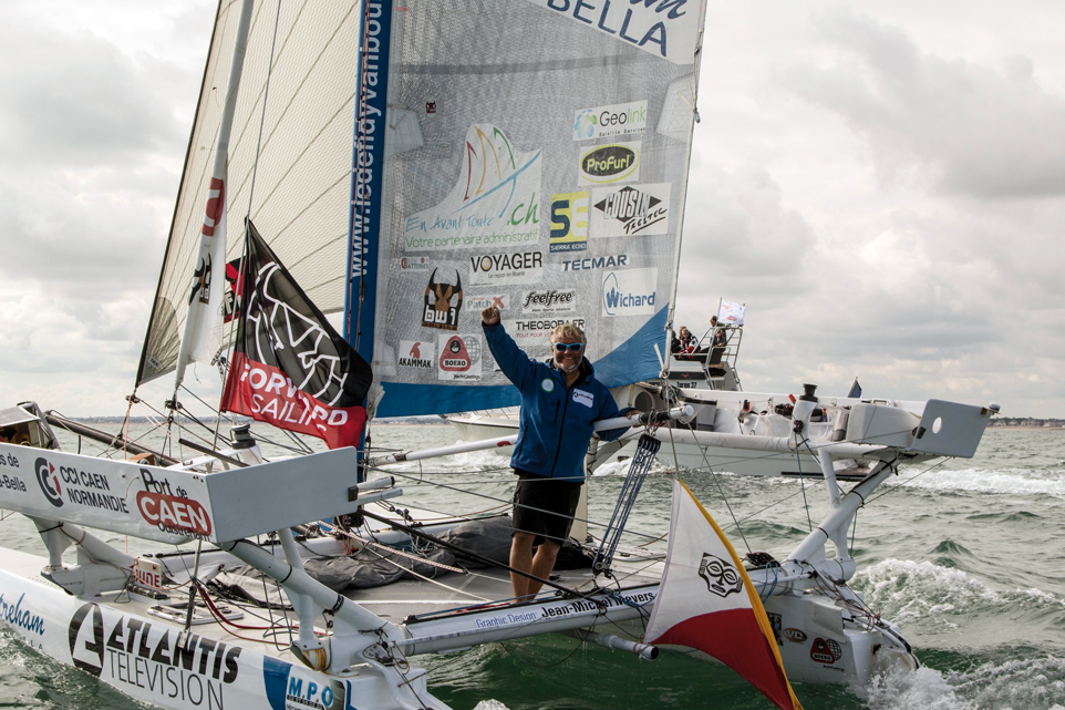 Yvan Bourgnon tour du monde en cata de sport