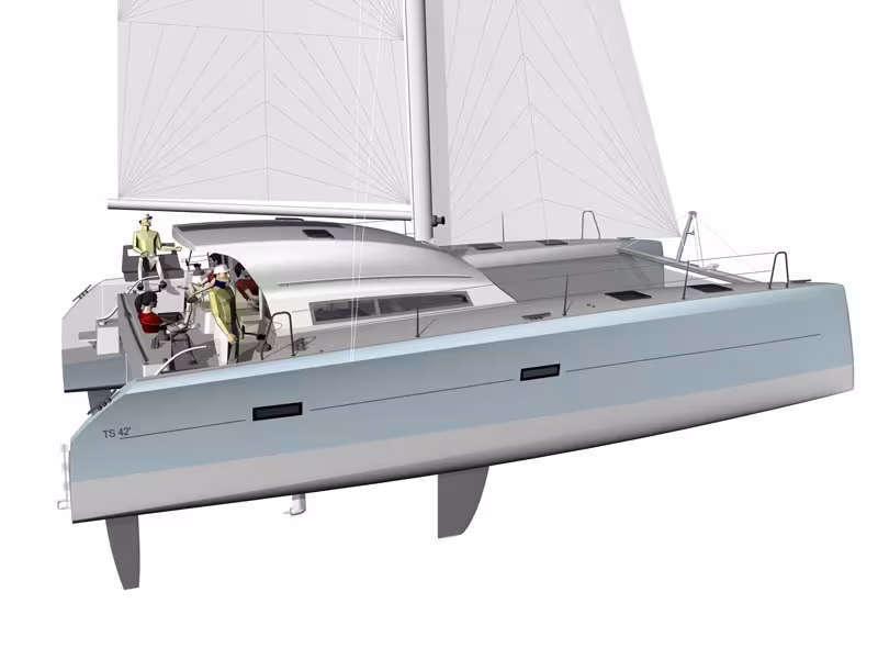 Un nouveau catamaran TS