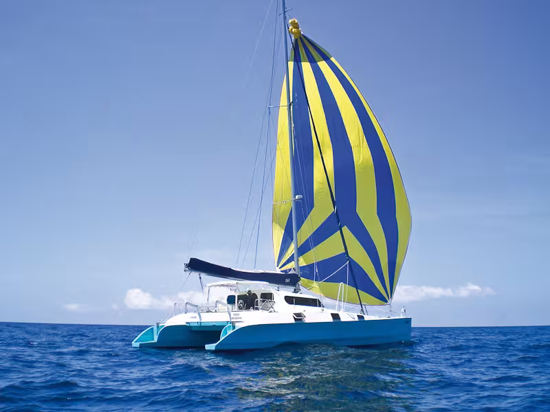 Un catamaran des Philippines