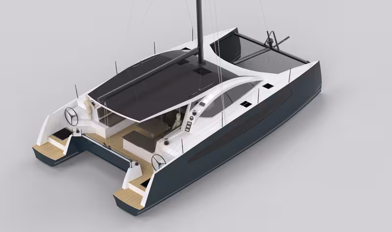 Le catamaran Comet Cat 37 by Comar