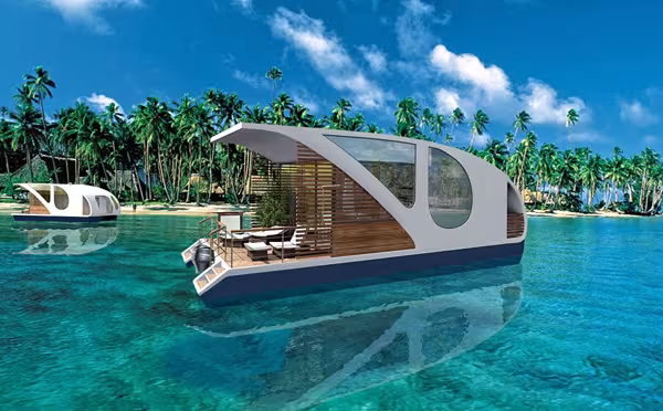 Un cottage catamaran