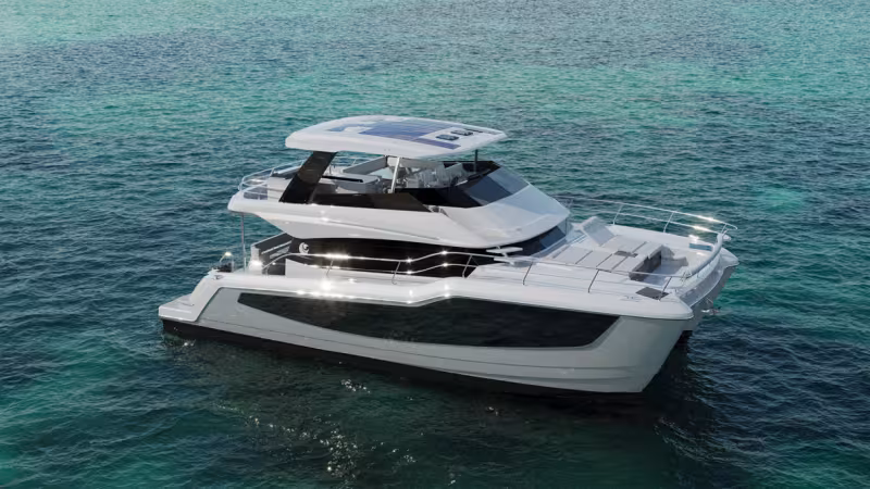 Aquila 50 Yacht Powercat | Visite guidée | Multicoques Mag