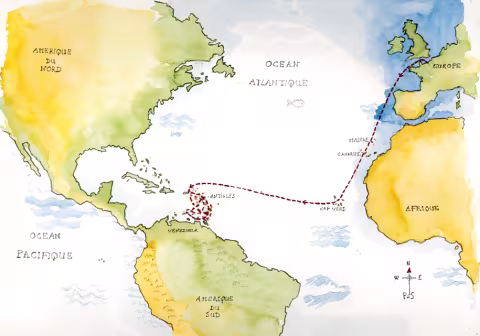La transat ou comment partir d'Europe en hiver pour arriver aux Antilles sous le soleil en moins d'un mois !
