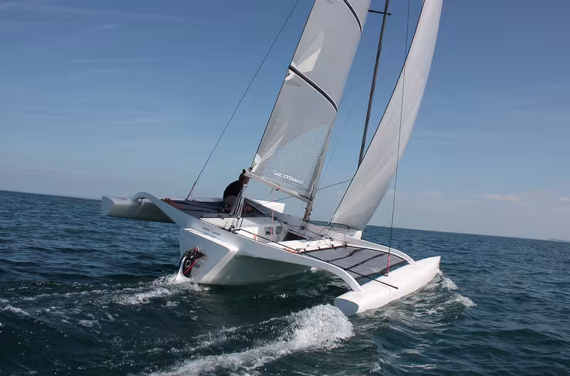 trimaran dayboat multi 23