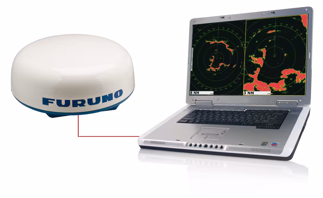 Antenne radar et PC