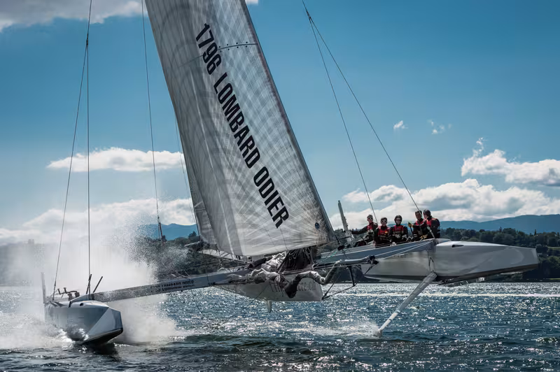 Record pour l'Hydroptère.ch