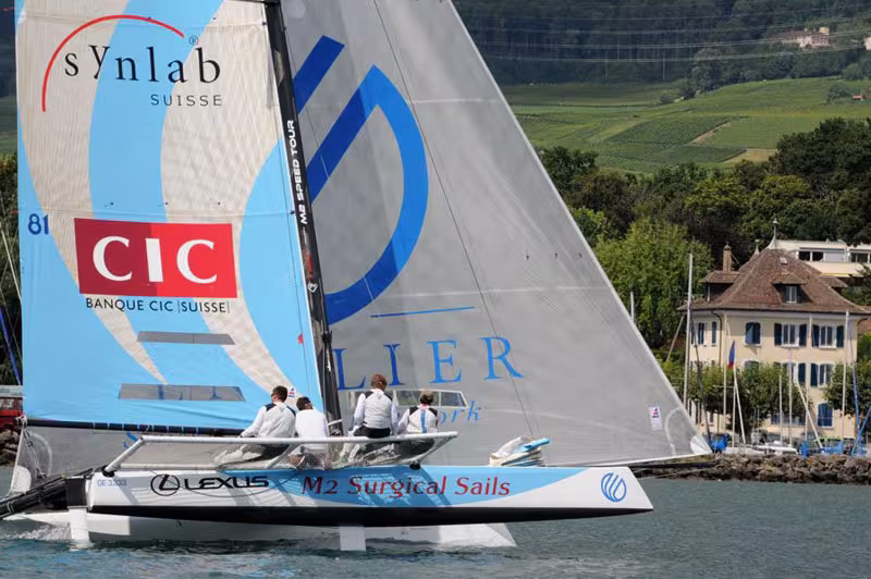 Catamarans M2, le championnat pour GSMN Genolier
