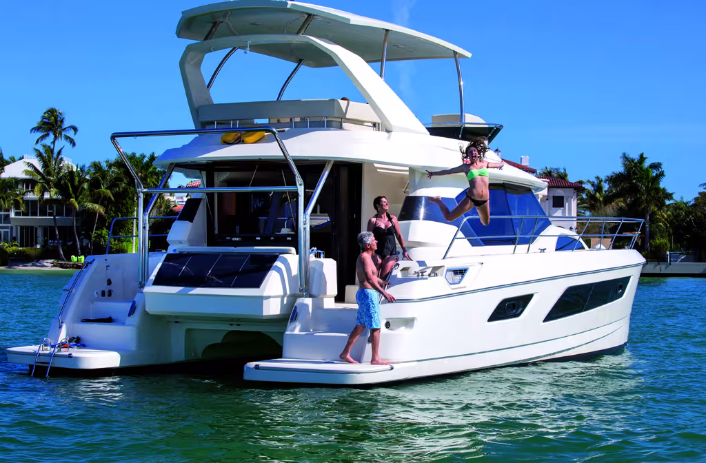 Aquila Yachts au Miami Boat Show 2015
