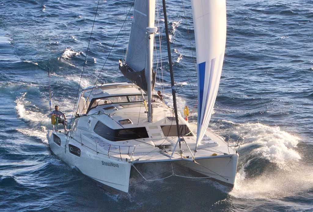 Le Maverick 440 sailing catamaran au Miami Boat Show 2015