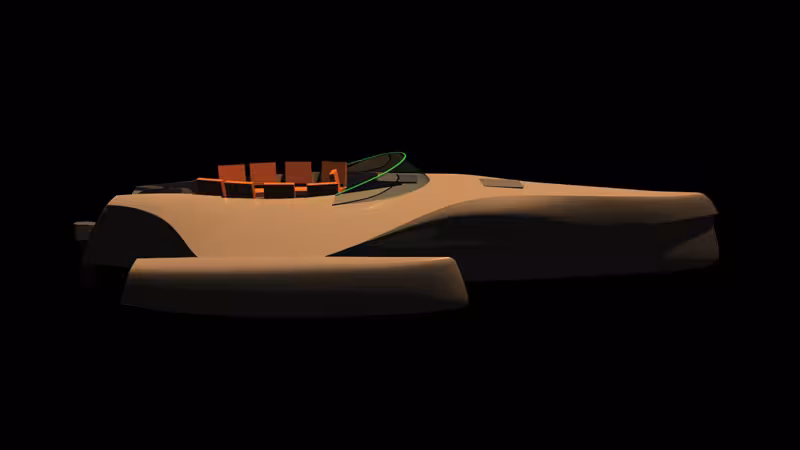 More 32' Trimaran Runabout
