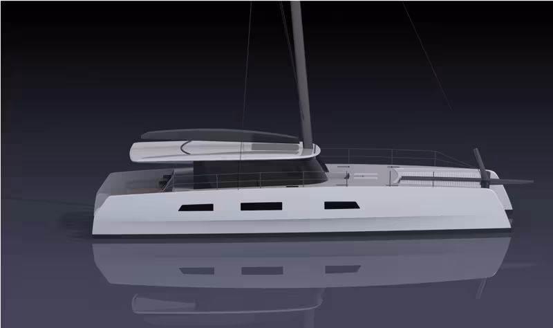 Harvey Yachts catamaran : HY 58