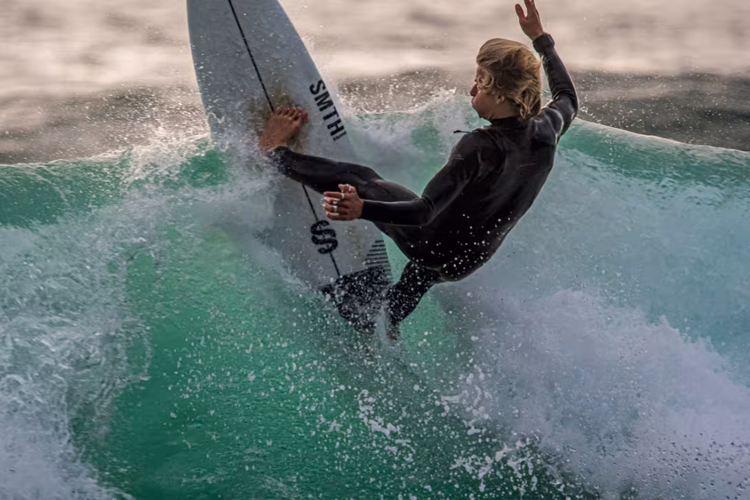 En Afrique-du-Sud, la pratique du surf est plutôt réservée aux adeptes expérimentés – et pas trop frileux…