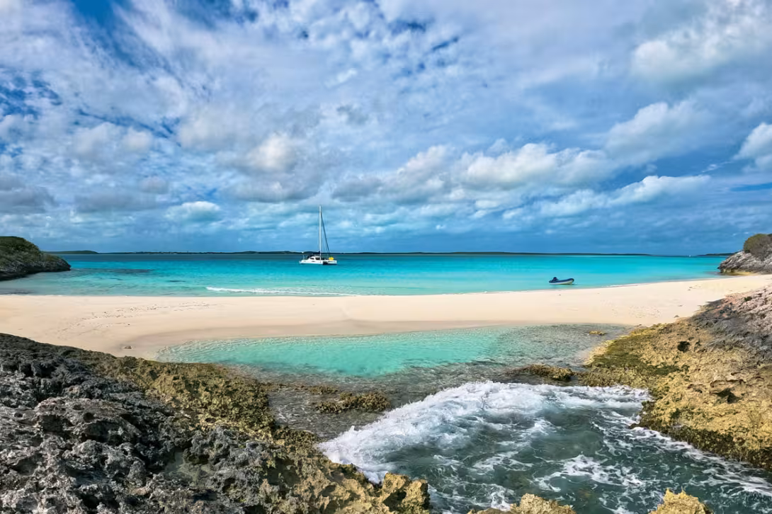 Une plage pour nous tout seuls !