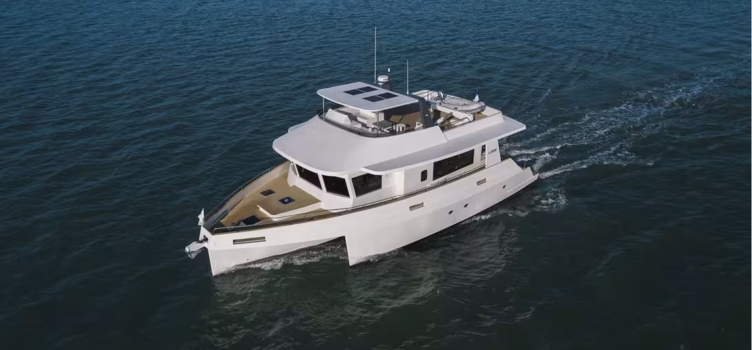 LEEN 56 trimaran à moteur - Premiers essais à La Rochelle - Multicoques Mag