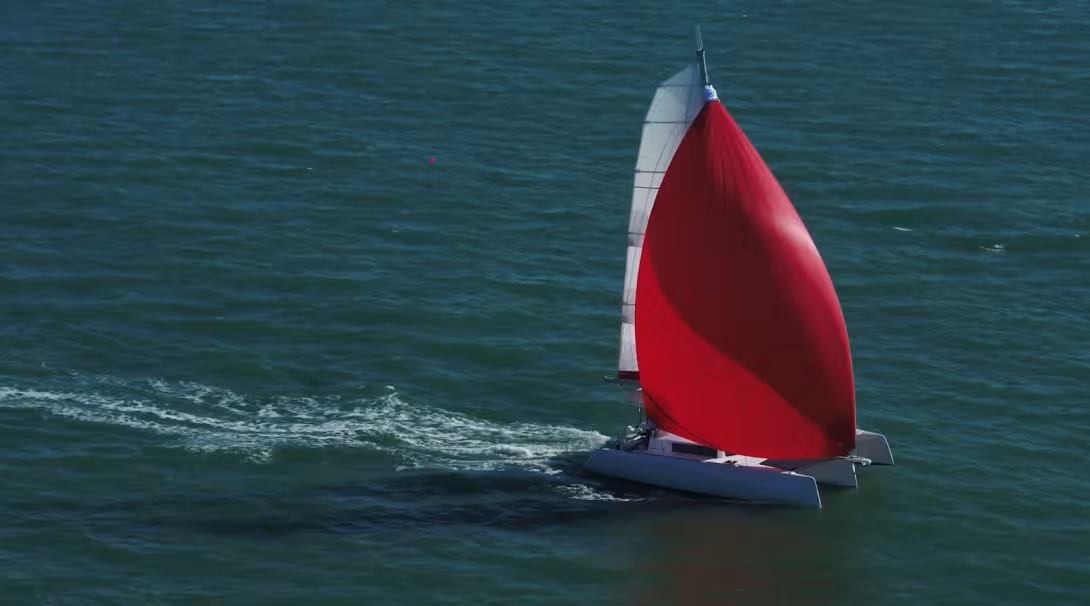 NEEL 43 trimaran - Essais sous voile à La Rochelle - Multicoques Mag