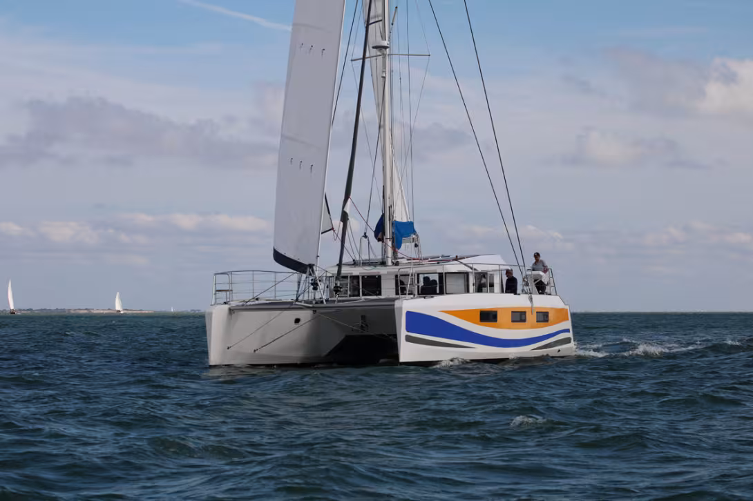 Greencat 52 catamaran | Teaser essai en mer | Multicoques Mag