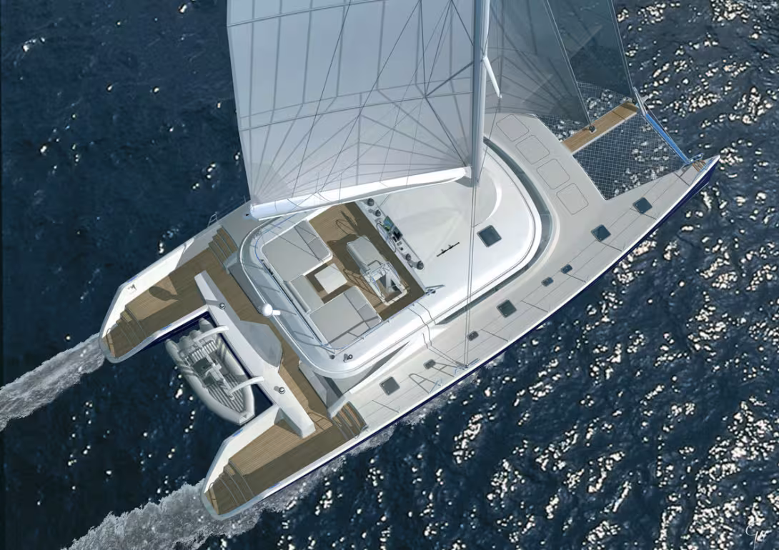 EXCLUSIVE 76 Catamaran avant refit | Multihulls World
